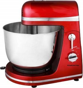 Ovente Professional Stand Mixer SM880R