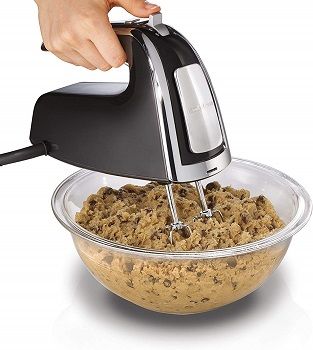 Hamilton Beach 6-Speed Electric Hand Mixer With Hand Mixer Dough Hook review