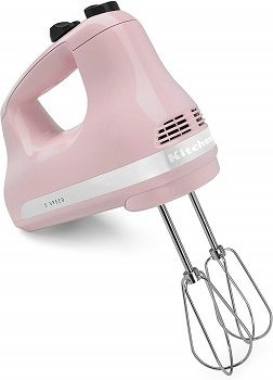 Pink Kitchenaid Hand Mixer 7 Speed