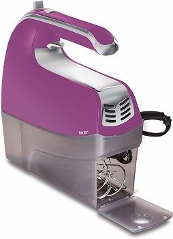 Purple Hamilton Beach 6-Speed Electric Hand Mixer review